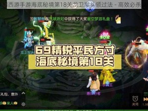 揭秘梦幻西游手游海底秘境第18关龙卫军头领过法 - 高效必杀攻略指引