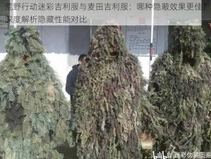 荒野行动迷彩吉利服与麦田吉利服：哪种隐蔽效果更佳？深度解析隐藏性能对比