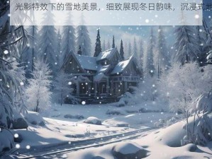 冬季新地图：光影特效下的雪地美景，细致展现冬日韵味，沉浸式地图图片欣赏