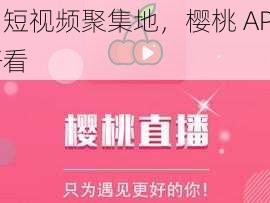 热门短视频聚集地，樱桃 APP 给你好看