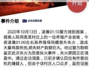 犯罪大师鸡棚诡火案揭秘：凶手身份揭晓与案件解析分享