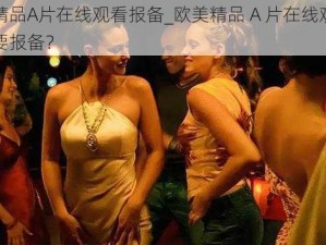 欧美精品A片在线观看报备_欧美精品 A 片在线观看是否需要报备？