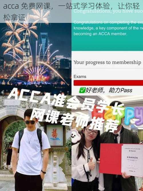 acca 免费网课，一站式学习体验，让你轻松拿证