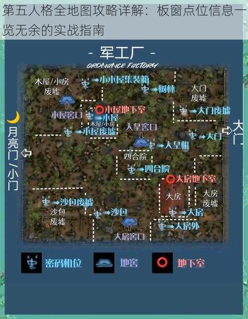 第五人格全地图攻略详解：板窗点位信息一览无余的实战指南