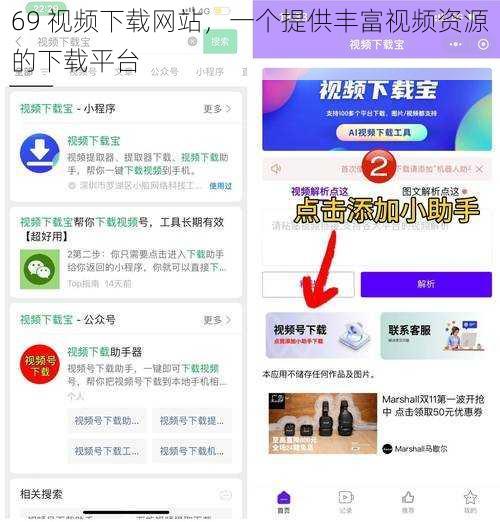 69 视频下载网站，一个提供丰富视频资源的下载平台