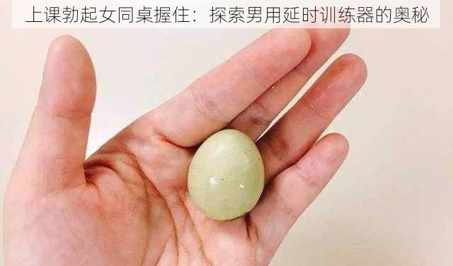 上课勃起女同桌握住：探索男用延时训练器的奥秘