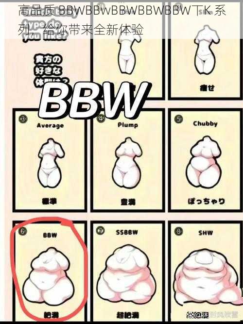 高品质 BBWBBwBBWBBWBBW丅K 系列，给你带来全新体验