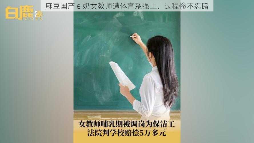 麻豆国产 e 奶女教师遭体育系强上，过程惨不忍睹