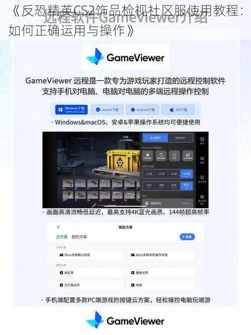 《反恐精英CS2饰品检视社区服使用教程：如何正确运用与操作》