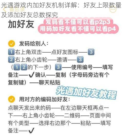 光遇游戏内加好友机制详解：好友上限数量及添加好友总数探究