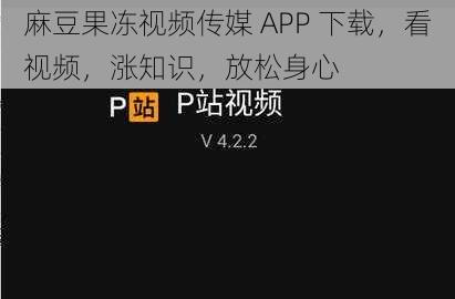 麻豆果冻视频传媒 APP 下载，看视频，涨知识，放松身心