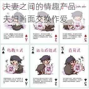 夫妻之间的情趣产品——夫妇当面交换作爱