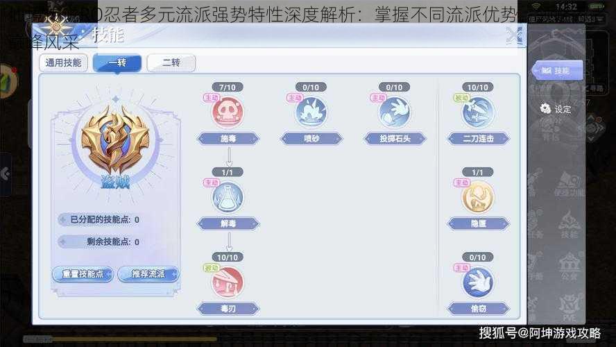 仙境传说RO忍者多元流派强势特性深度解析：掌握不同流派优势，领略忍者巅峰风采