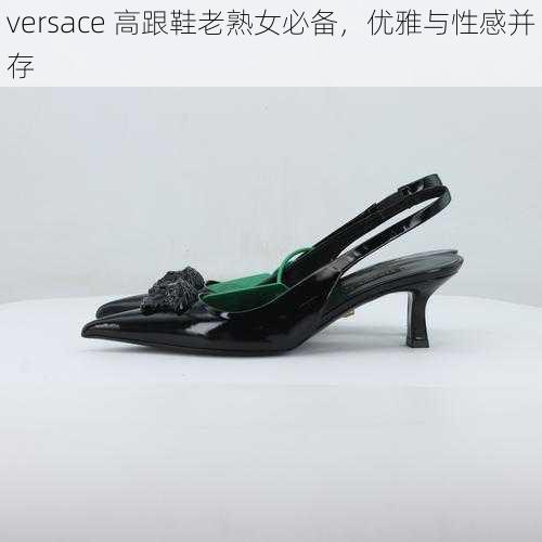 versace 高跟鞋老熟女必备，优雅与性感并存