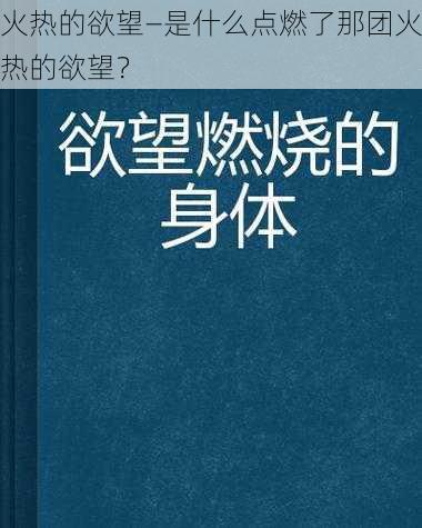 火热的欲望—是什么点燃了那团火热的欲望？