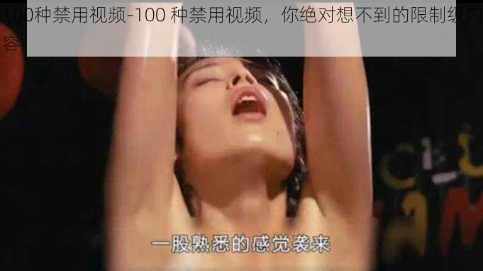 100种禁用视频-100 种禁用视频，你绝对想不到的限制级内容