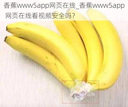 香蕉www5app网页在线_香蕉www5app 网页在线看视频安全吗？