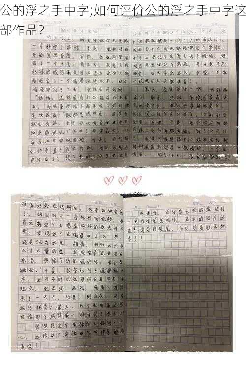 公的浮之手中字;如何评价公的浮之手中字这部作品？