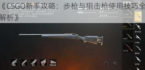 《CSGO新手攻略：步枪与狙击枪使用技巧全解析》