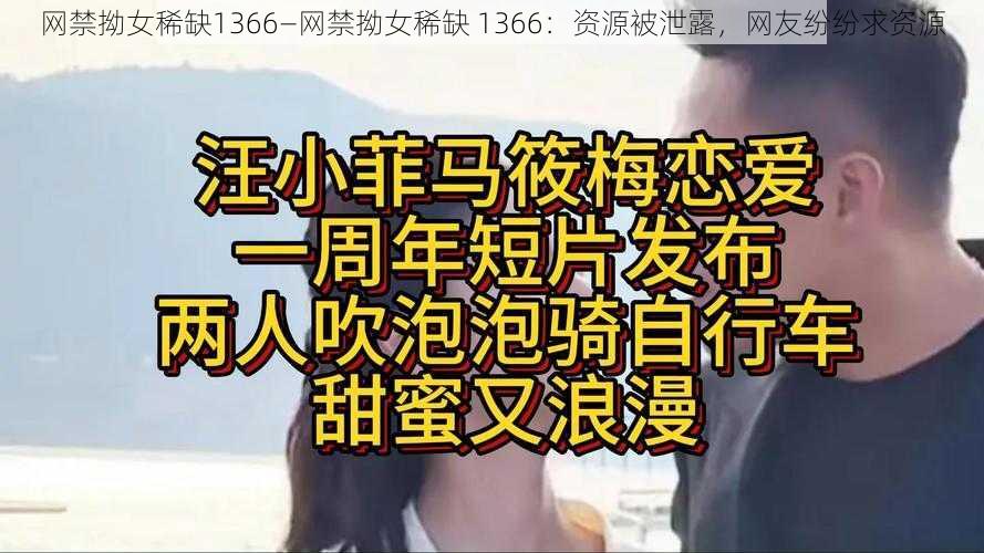 网禁拗女稀缺1366—网禁拗女稀缺 1366：资源被泄露，网友纷纷求资源