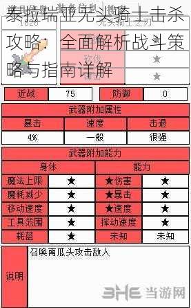 泰拉瑞亚无头骑士击杀攻略：全面解析战斗策略与指南详解