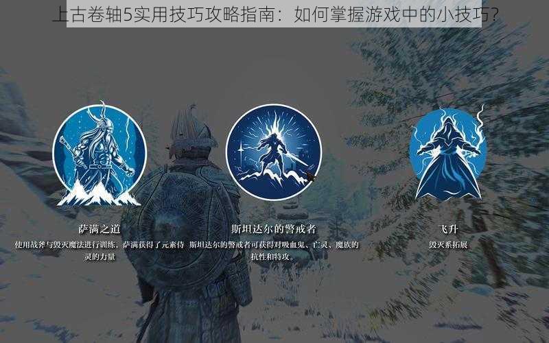 上古卷轴5实用技巧攻略指南：如何掌握游戏中的小技巧？