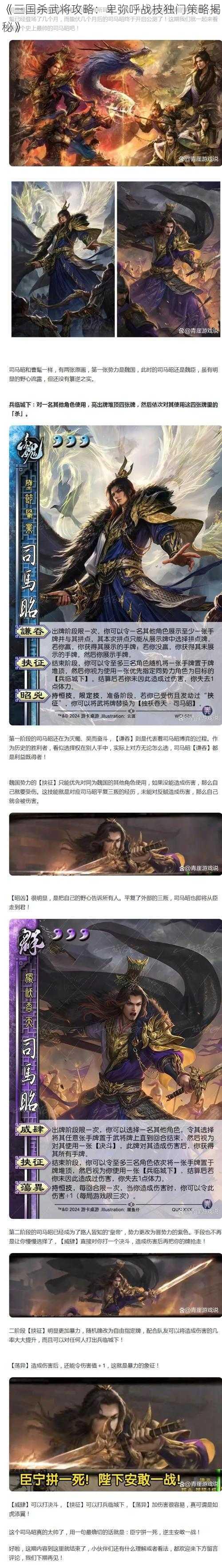 《三国杀武将攻略：卑弥呼战技独门策略揭秘》