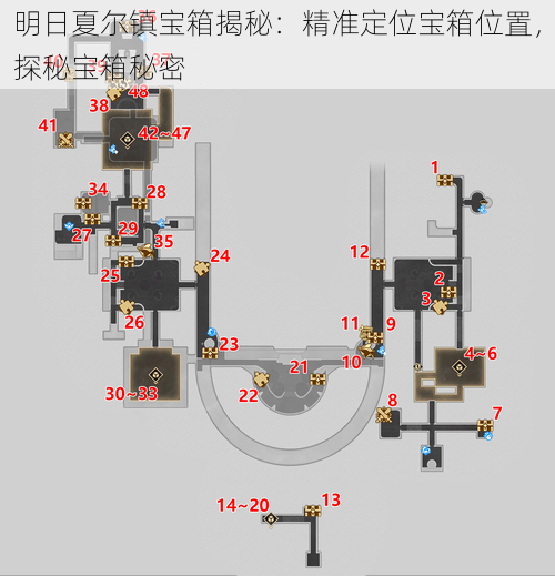 明日夏尔镇宝箱揭秘：精准定位宝箱位置，探秘宝箱秘密