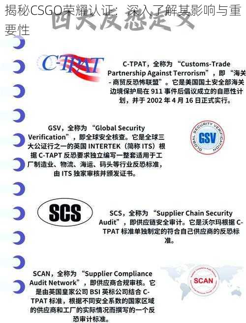 揭秘CSGO荣耀认证：深入了解其影响与重要性