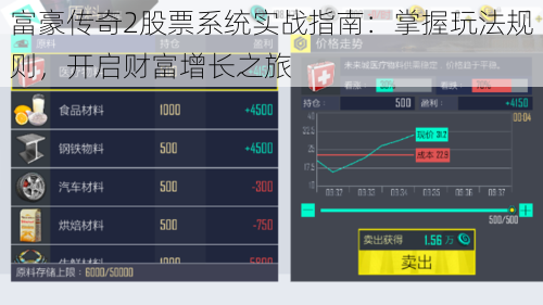 富豪传奇2股票系统实战指南：掌握玩法规则，开启财富增长之旅